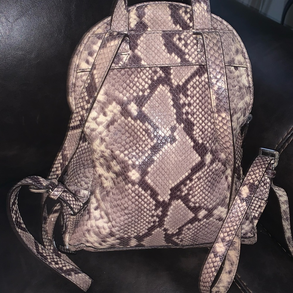 Michael Kors Python Backpack - Picture 2 of 6